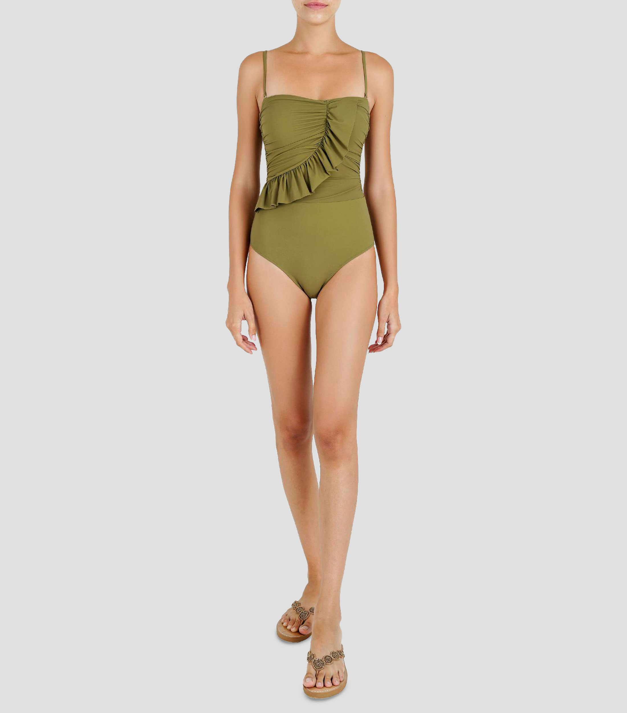 Traje de baño maillot Jatoba liso Mujer